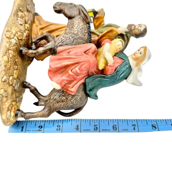 Christmas Holiday Living Nativity Journey Porcelain Figurine Hand-Painted Detail - Picture 13 of 13